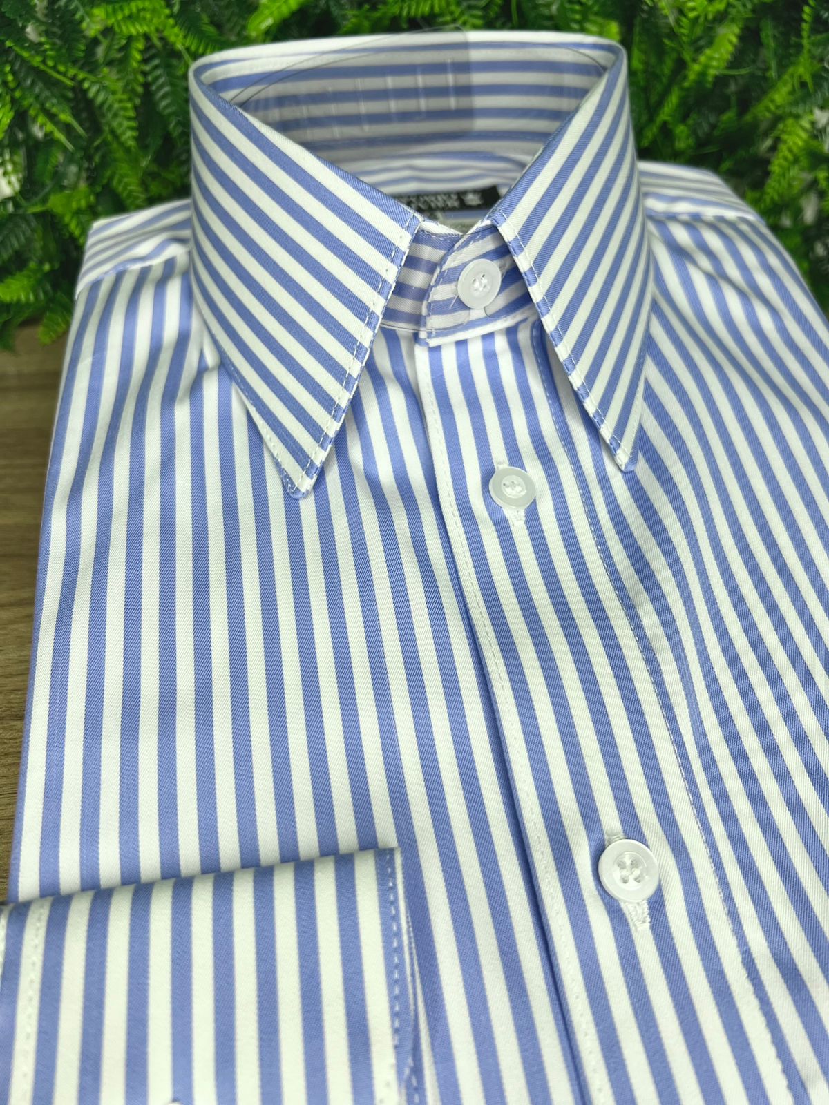 Camisa Fio Egípcio Designer Italiano — Ref. 014