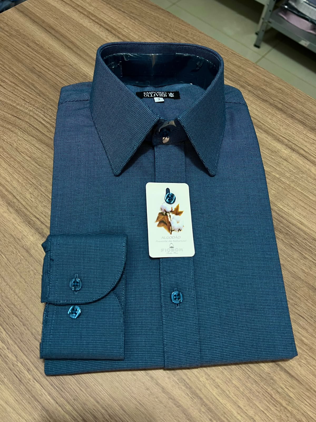 Camisa Fibra de Bambu — Ref. 009