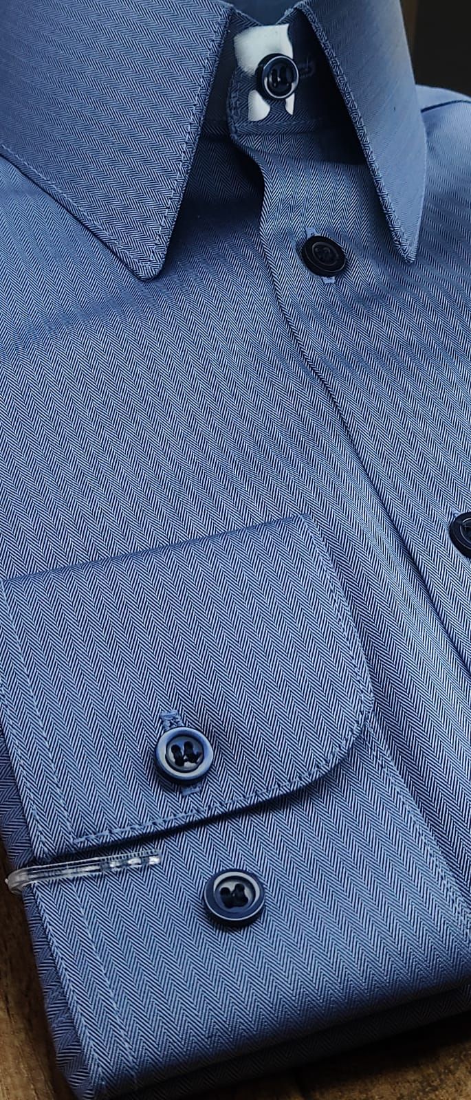 Camisa Fio Egípcio Designer Italiano — Ref. 032