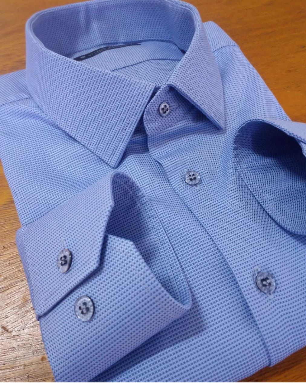 Camisa Fio Egípcio Designer Italiano — Ref. 016
