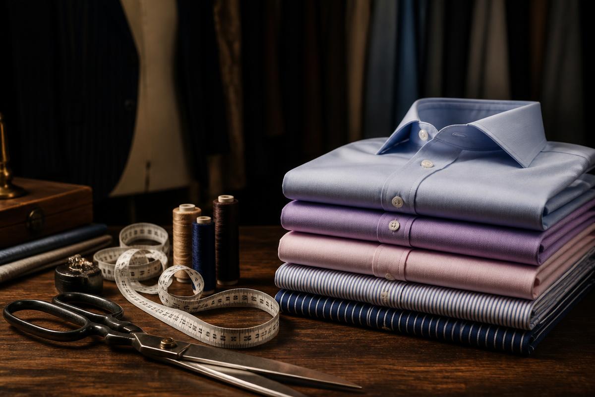 Coleção de camisas sociais premium
